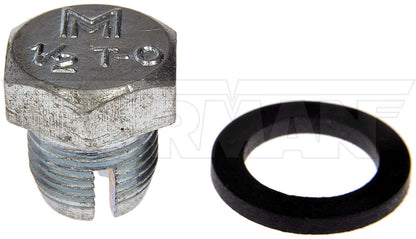 Dorman Autograde Engine Oil Drain Plug Oversize 1/2-20 T.O. with Head Size 3/4 In. for 090-032