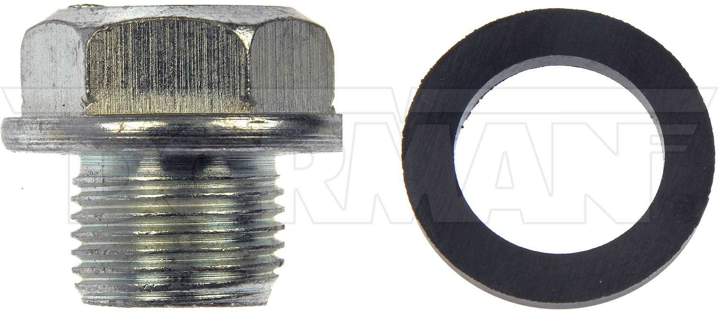 Dorman - Autograde Engine Oil Drain Plug Standard M16.4-1.33 Head Size 21Mm with Secure Seal for Nissan 1971-1986 090-039CD
