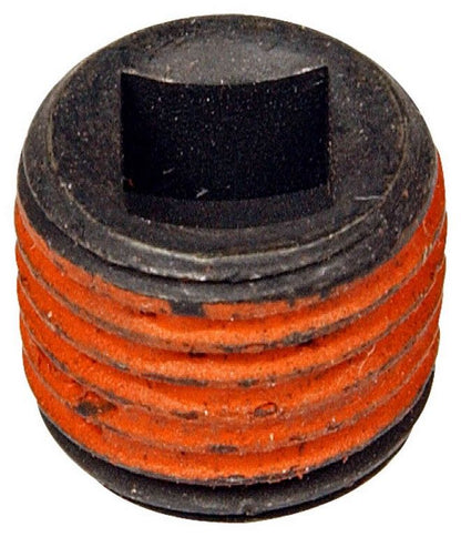 Dorman Autograde Engine Cylinder Head Plug 1/4-18 NPT Square Head for Chrysler and General Motors 090-067