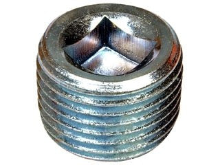 Dorman Autograde Pipe Plug Carbon Steel Square Head 1/2-14 NPT 3/8 In Head Size 5 Pack 090-100
