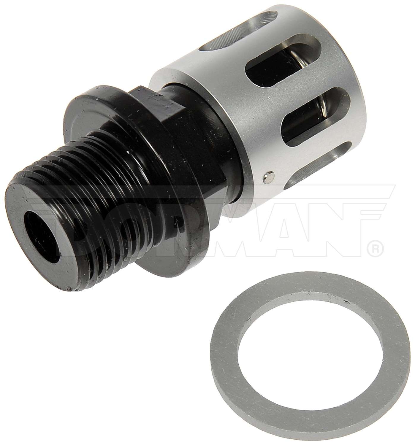 Dorman - Autograde Engine Oil Drain Plug Twist Drain Solution with Custom Tapered O‑Ring