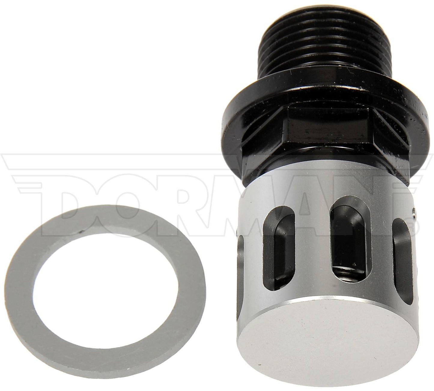 Dorman - Autograde Engine Oil Drain Plug Twist Drain Solution with Custom Tapered O‑Ring