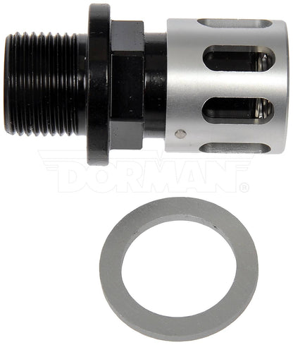 Dorman - Autograde Engine Oil Drain Plug Twist Drain Solution with Custom Tapered O‑Ring