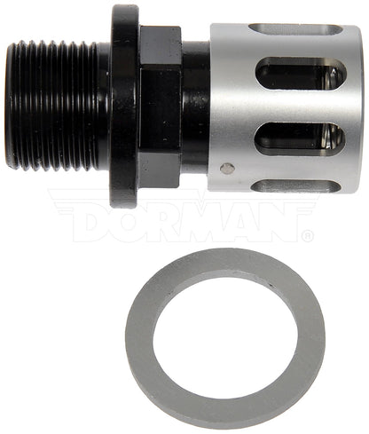 Dorman - Autograde Engine Oil Drain Plug Twist Drain Solution with Custom Tapered O‑Ring