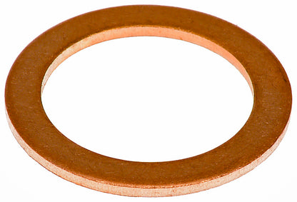 Dorman - Autograde Engine Oil Drain Plug Gasket Copper Fits 5/8 M16 M16.4 for Nissan 1986-71 Peugeot 1991-74 Renault 1987-77 Volvo 1979-76 095-002