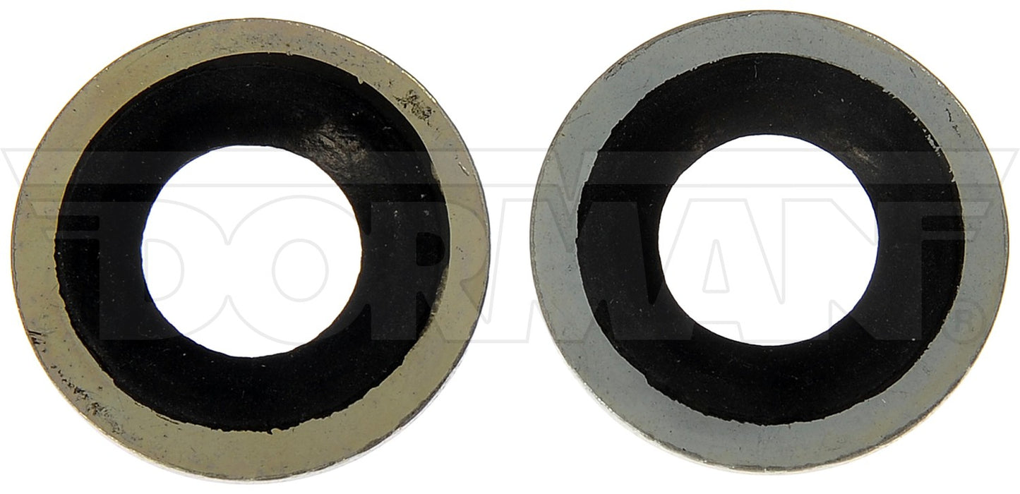 Dorman - Autograde Engine Oil Drain Plug Gasket Metal/Rubber with 1/2 M12 for 2000-92 General Motors 1998-75 General Motors 1995-91 Isuzu
