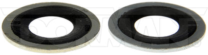 Dorman - Autograde Engine Oil Drain Plug Gasket Metal/Rubber with 1/2 M12 for 2000-92 General Motors 1998-75 General Motors 1995-91 Isuzu