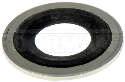 Dorman - Autograde Engine Oil Drain Plug Gasket Metal Rubber with Fits 1/2Do 9/16 M14 for Ford Motor Company 2010-07 2005-73 General Motors 1986-82 Mazda 2007-91