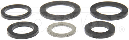 Dorman - Autograde Engine Oil Drain Plug Gaskets Fiber with Visual Reference Guide