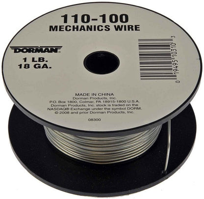 Dorman Autograde 18 Gauge Mechanics Wire 1 Pound Spool for Automotive and Industrial Use 110-100