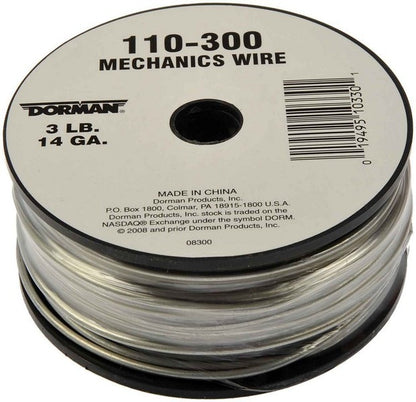 Dorman Autograde 14 Gauge 3 Pound Mechanics Wire Spool for Automotive and Industrial Use 110-300