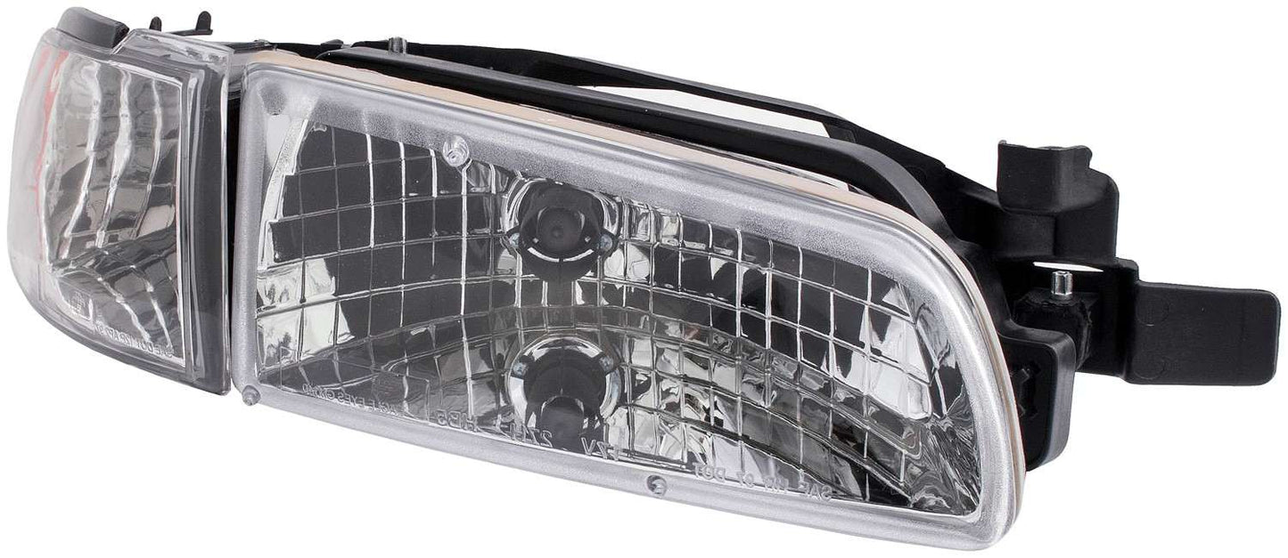 Dorman Headlight Assembly with reverse-engineered design for 1997-2003 Pontiac Grand Prix 1590083