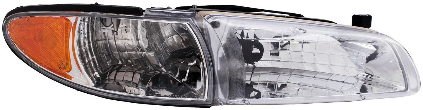 Dorman Headlight Assembly with reverse-engineered design for 1997-2003 Pontiac Grand Prix 1590083