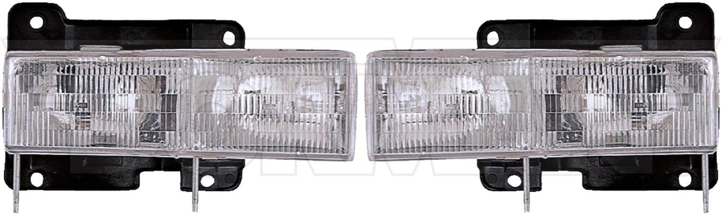Dorman Headlight Assembly Kit for 2000-99 Cadillac, 2002-92 Chevrolet, GMC 1590120