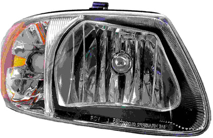 Dorman Headlight Assembly with Easy Installation for 2007 Chrysler Dodge 1590313