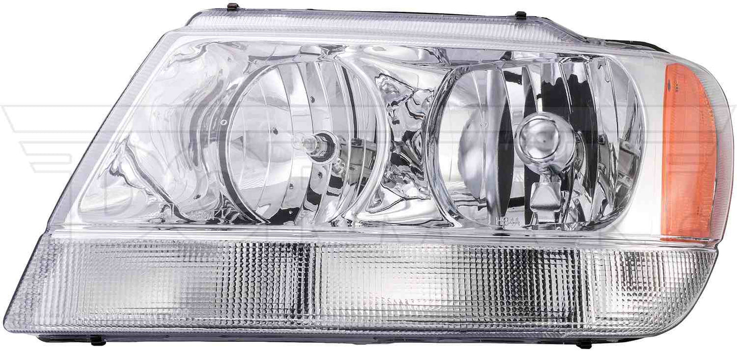Dorman Headlight Assembly with Reverse-Engineered Design for 1999‑2004 Jeep Grand Cherokee 1590316