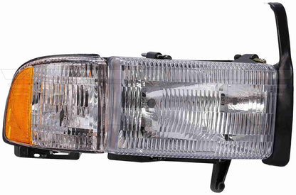 Dorman Headlight Assembly with Reverse-Engineered Design for 2001-94 Dodge Ram 1500, 2002-94 Dodge Ram 2500/3500 1590405