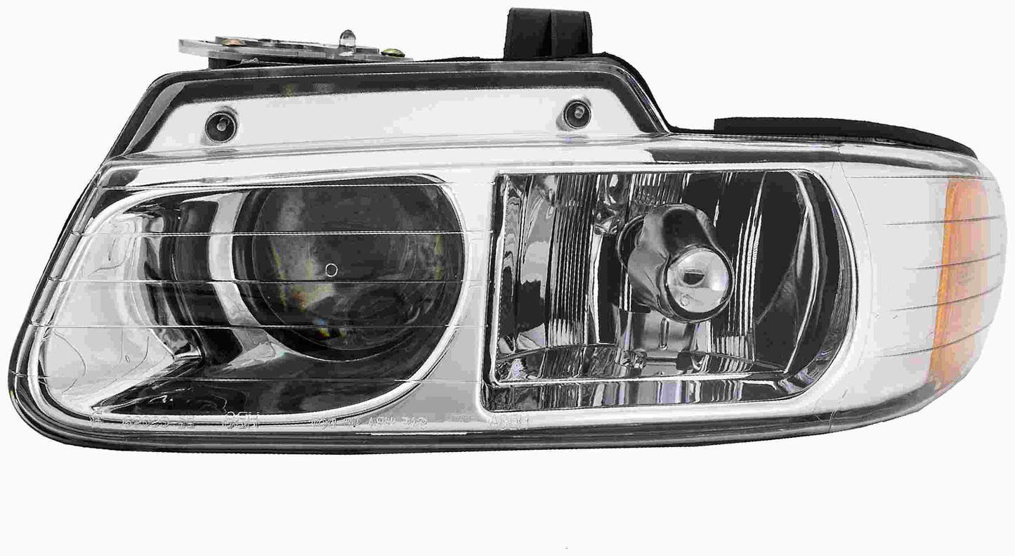Dorman Headlight Assembly 24.7in x 13.0in x 9.1in with 1590450 for 1998-99 Chrysler Town & Country