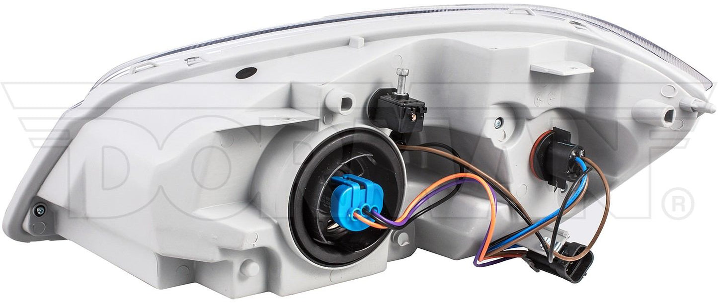 Dorman Headlight Assembly Reverse-Engineered for 2008-05 Chevrolet Cobalt 2006-05 Pontiac G4 2009-07 Pontiac G5 2006-05 Pontiac Pursuit 1591034