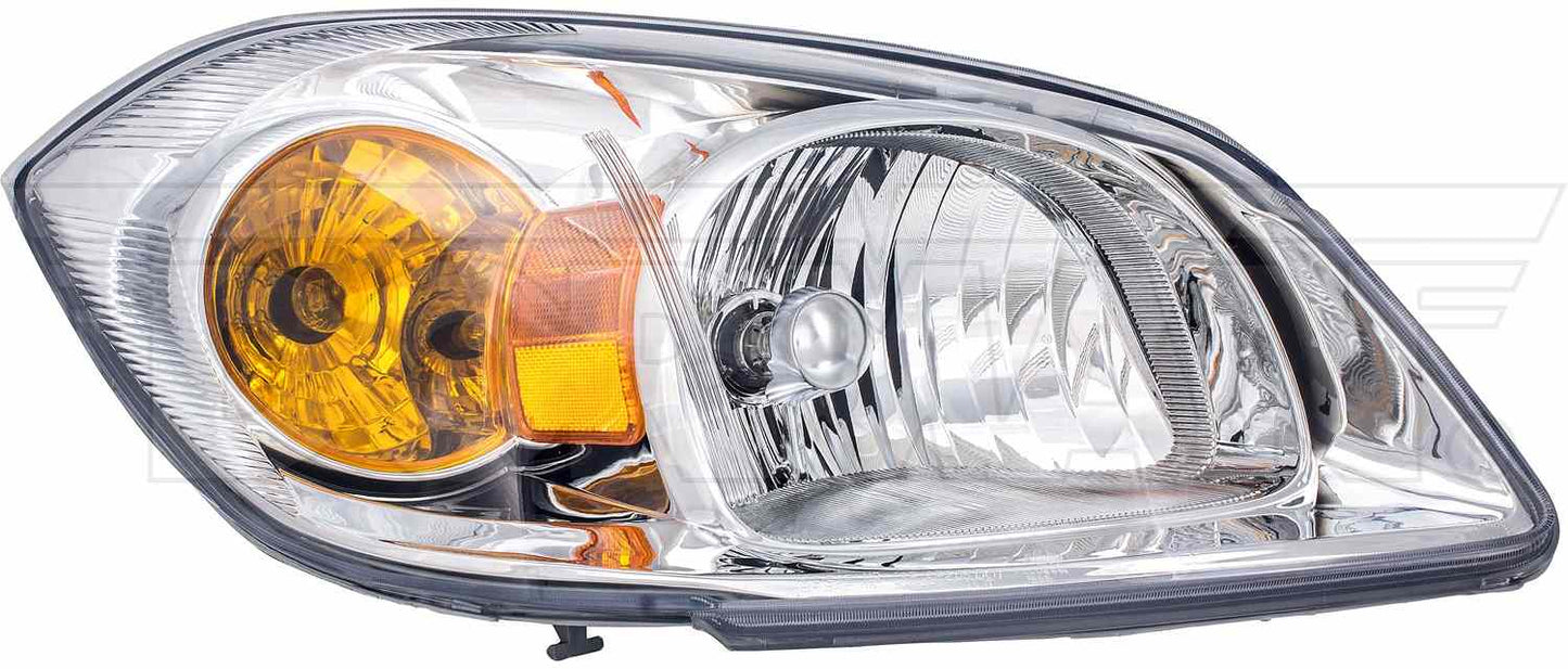 Dorman Headlight Assembly Reverse-Engineered for 2008-05 Chevrolet Cobalt 2006-05 Pontiac G4 2009-07 Pontiac G5 2006-05 Pontiac Pursuit 1591034