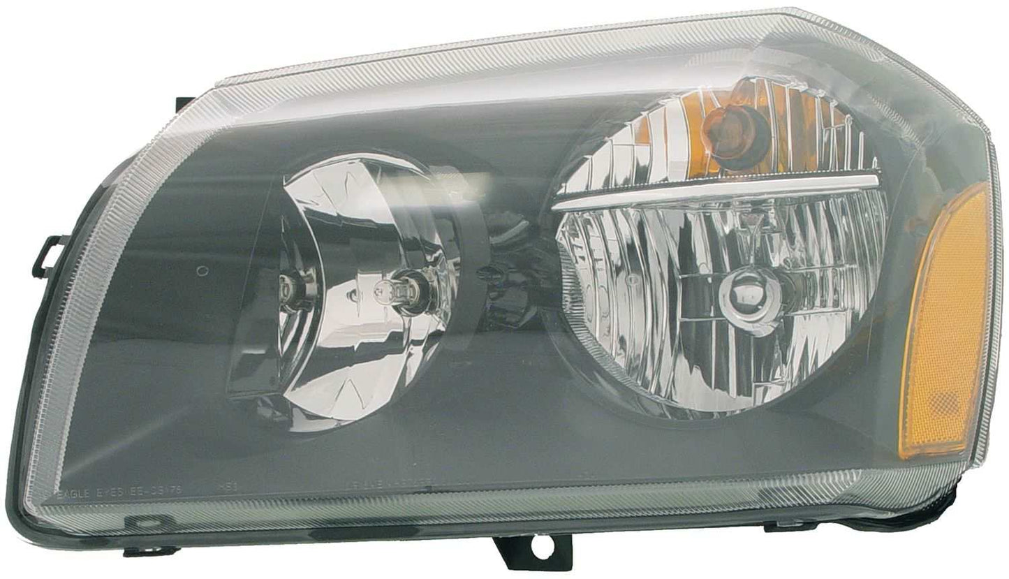 Dorman Head Lamp Assembly with reverse-engineered design for 2005-2006 Dodge Magnum 1591059