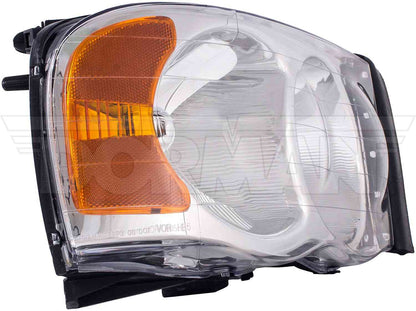 Dorman Headlight Assembly Reverse Engineered for 2005 Dodge Ram 1500 2005-02, 2500 2005-03, 3500 2005-03 1591064