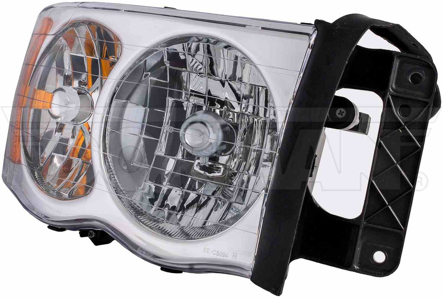 Dorman Headlight Assembly Reverse Engineered for 2005 Dodge Ram 1500 2005-02, 2500 2005-03, 3500 2005-03 1591064