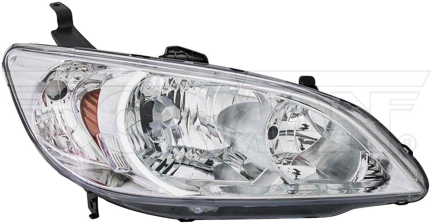 Dorman Head Lamp Assembly with Easy Installation for 2005-04 Honda Civic 1591119