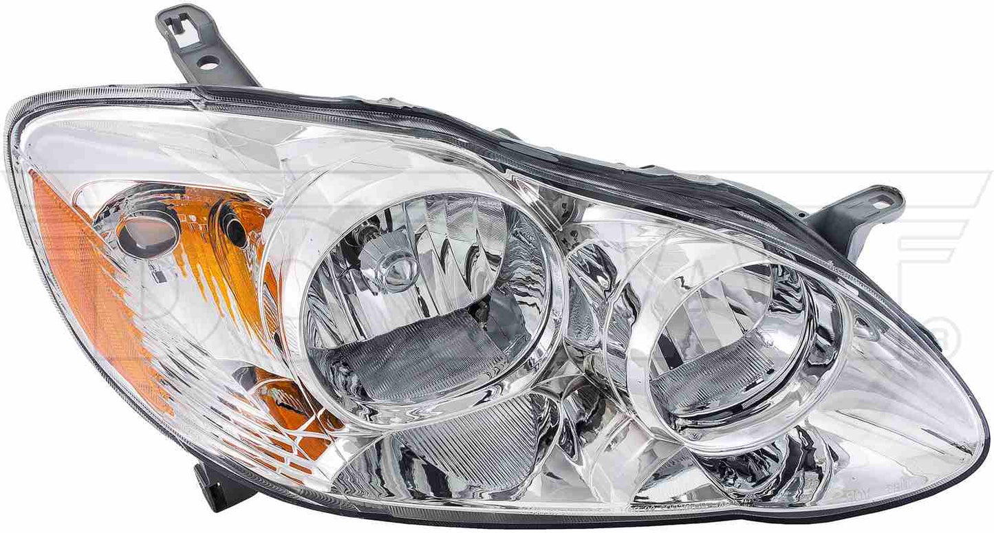 Dorman Headlight Assembly with Easy Installation for 2008-2015 Toyota Corolla