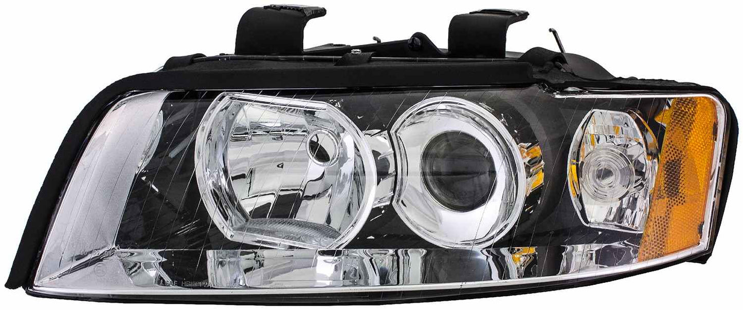 Dorman Head Lamp Assembly for 2005 Audi A4 2005-02 Audi S4 2005-04 & 2002 1592063