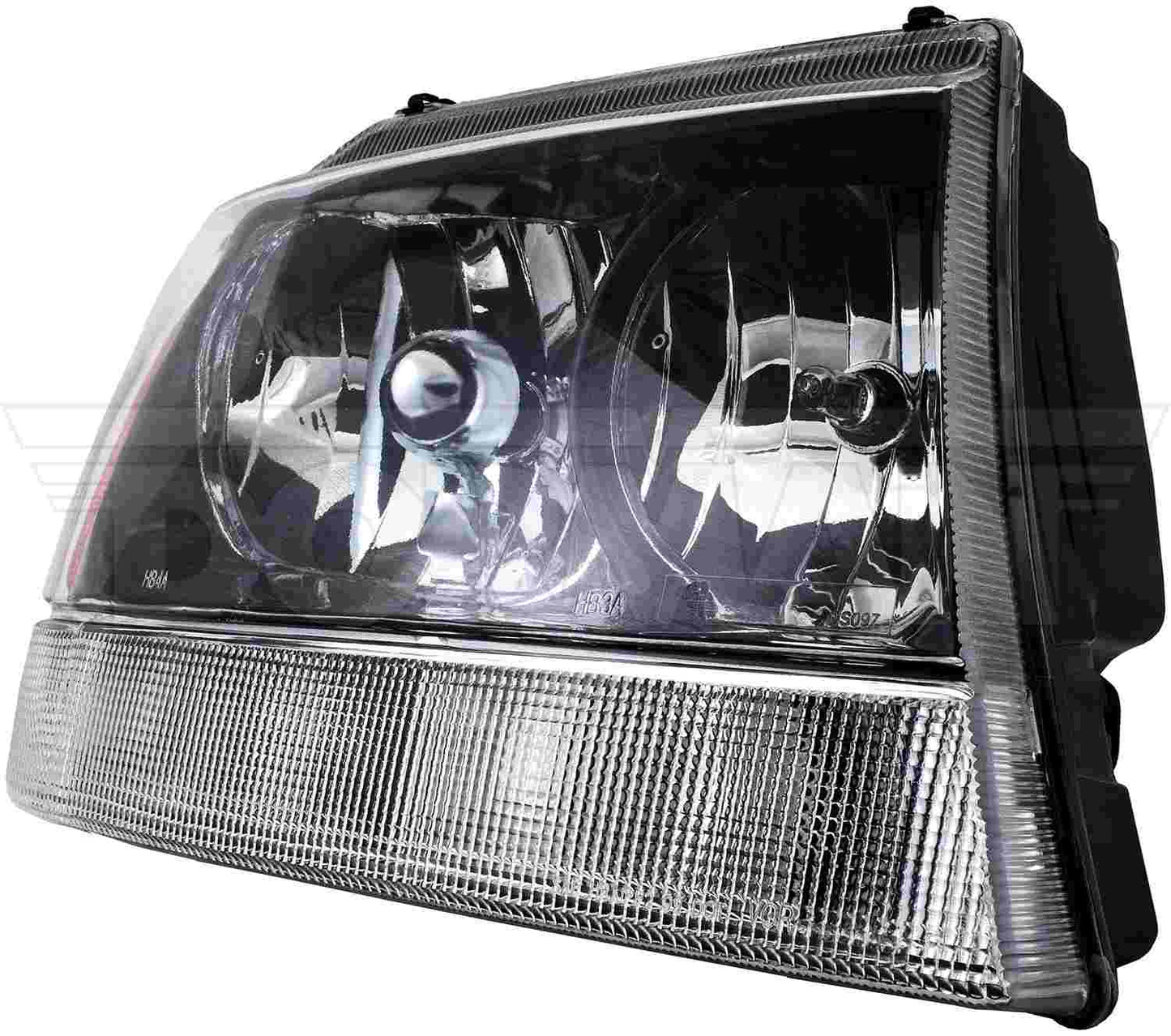 Dorman Headlight Assembly with Easy Installation for 2005-03 Jeep Grand Cherokee 1592105