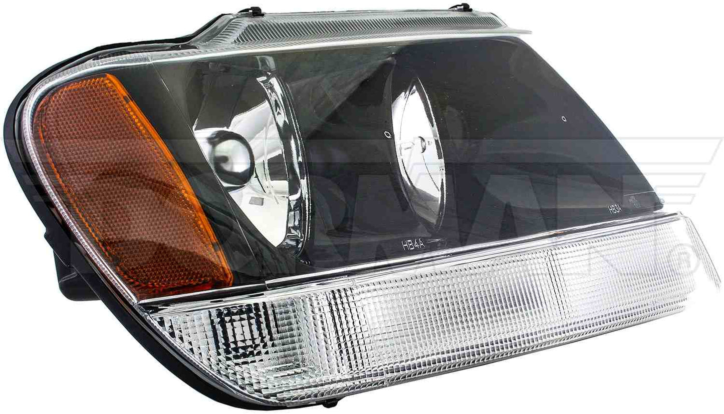 Dorman Headlight Assembly with Easy Installation for 2005-03 Jeep Grand Cherokee 1592105