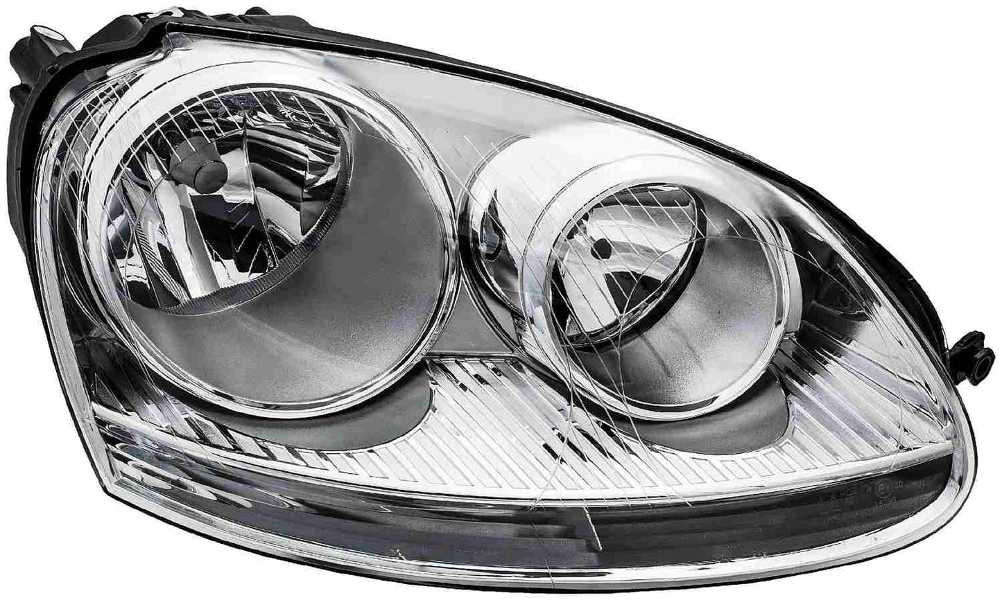 Dorman Head Lamp Assembly with Easy Installation for 2005-2010 Volkswagen