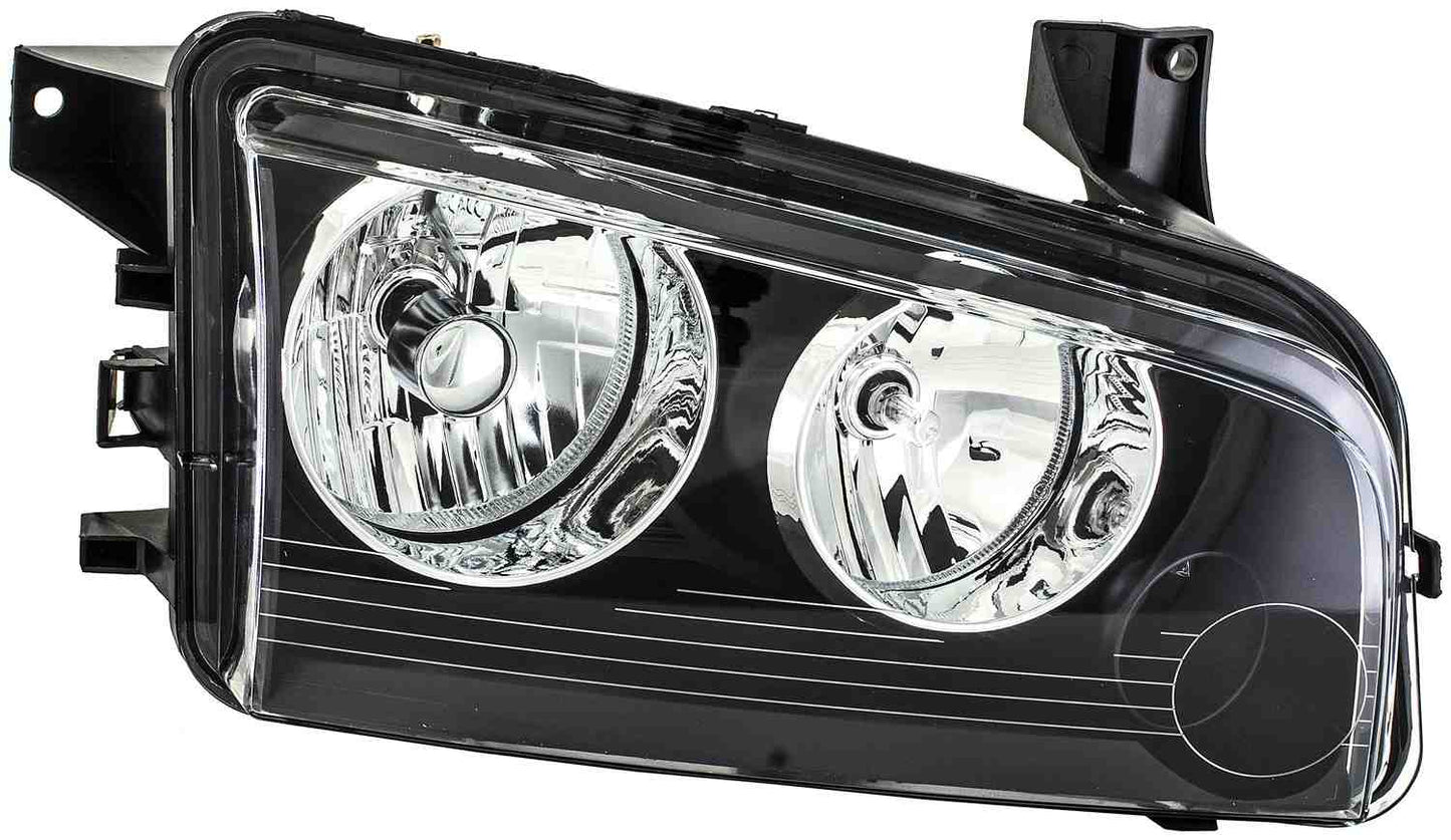 Dorman Head Lamp Assembly with Easy Installation for 2009-06 Dodge Charger 1592159