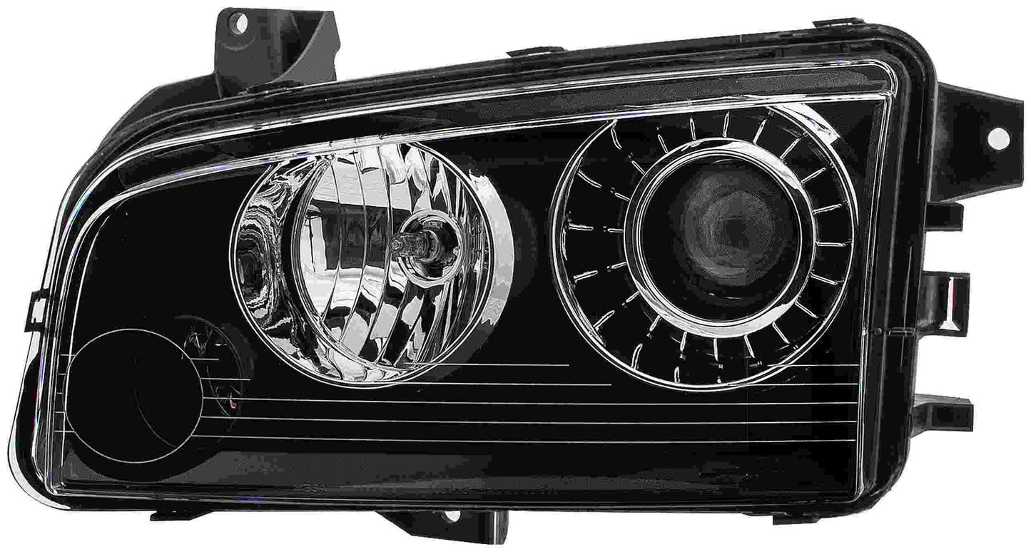 Dorman Headlight Assembly with Reverse-Engineered Design for 2008-2010 Dodge Charger 1592266