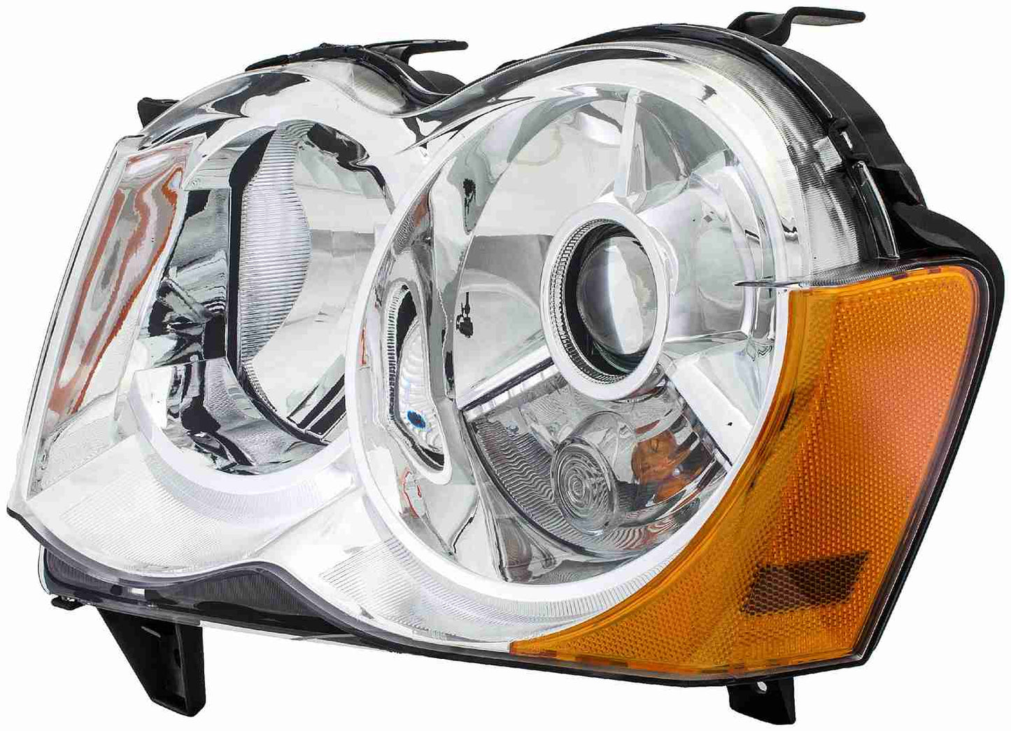Dorman Left Headlight Assembly with Easy Installation for 2008-2010 Jeep Grand Cherokee 1592285