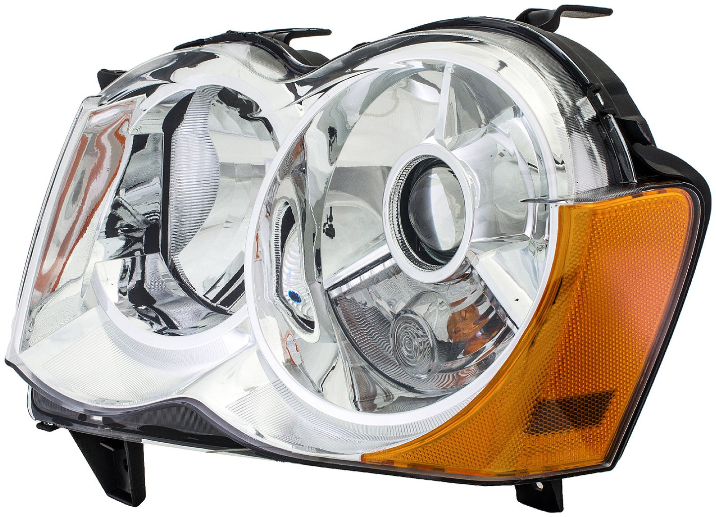 Dorman Left Headlight Assembly with Easy Installation for 2008-2010 Jeep Grand Cherokee 1592285