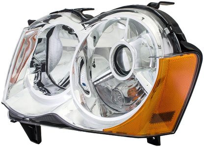 Dorman Left Headlight Assembly with Easy Installation for 2008-2010 Jeep Grand Cherokee 1592285