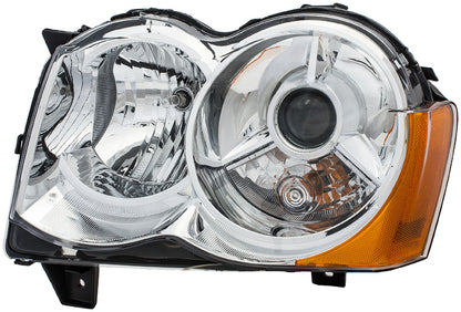 Dorman Left Headlight Assembly with Easy Installation for 2008-2010 Jeep Grand Cherokee 1592285