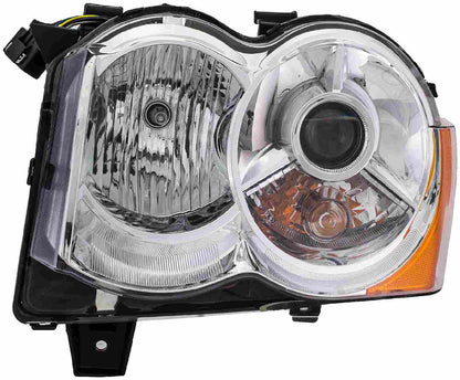 Dorman Left Headlight Assembly with Easy Installation for 2008-2010 Jeep Grand Cherokee 1592285