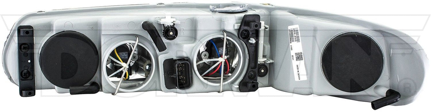 Dorman Headlight Assembly Right with reverse-engineered fit for 2004-1997 Buick Regal 2005-1997 Buick Century 1592343