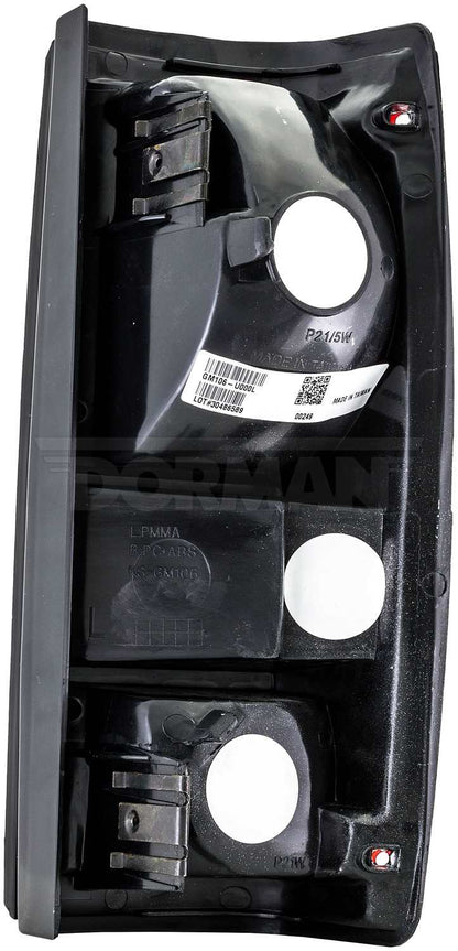 Dorman Tail Light Assembly for Chevrolet S10 1993-1982, GMC S15 1990-1982, GMC Sonoma 1993-1991 1610072