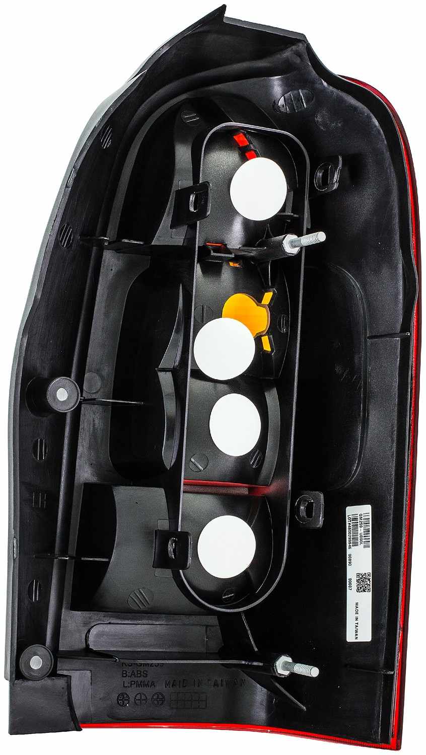 Dorman Tail Light Assembly Easy Installation with Built to Match Original Dimensions for 1997-2005 Chevrolet Venture 1610112