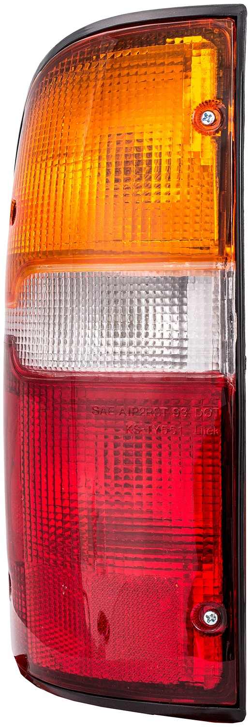 Dorman Tail Light Assembly with Easy Installation for 2000-95 Toyota Tacoma 1610710