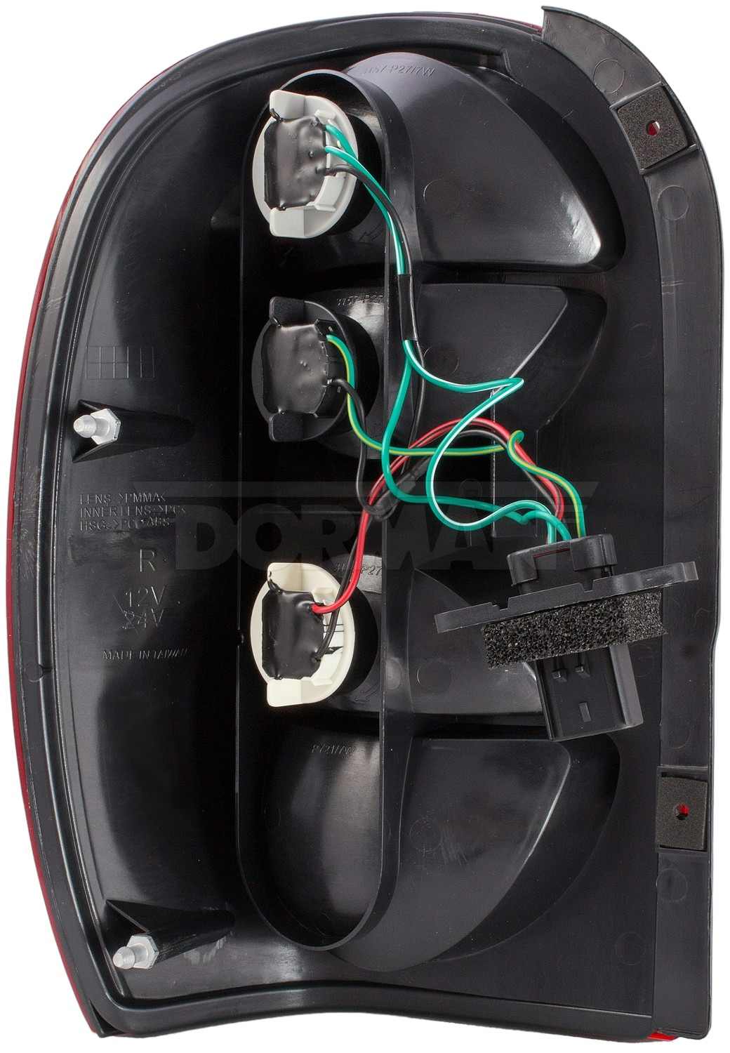 Dorman Tail Light Assembly Easy Installation for 2007-05 Jeep Liberty 1610967