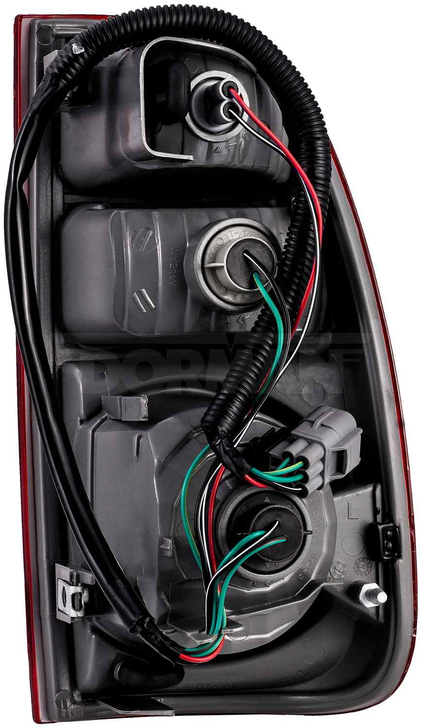 Dorman Tail Light Assembly with Original Design for 2006-2005 Toyota Tundra