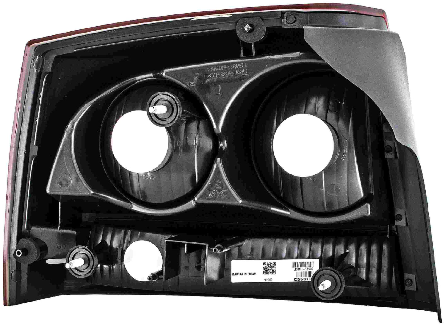 Dorman Tail Light Assembly with Original Design for 2008-2006 Dodge Charger