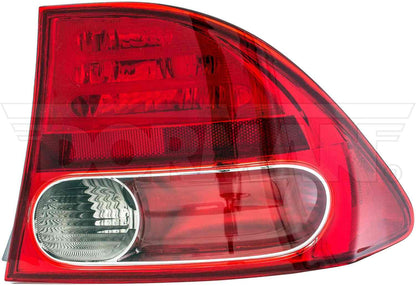 Dorman Tail Light Assembly with Original Design for 2008-2006 Honda Civic