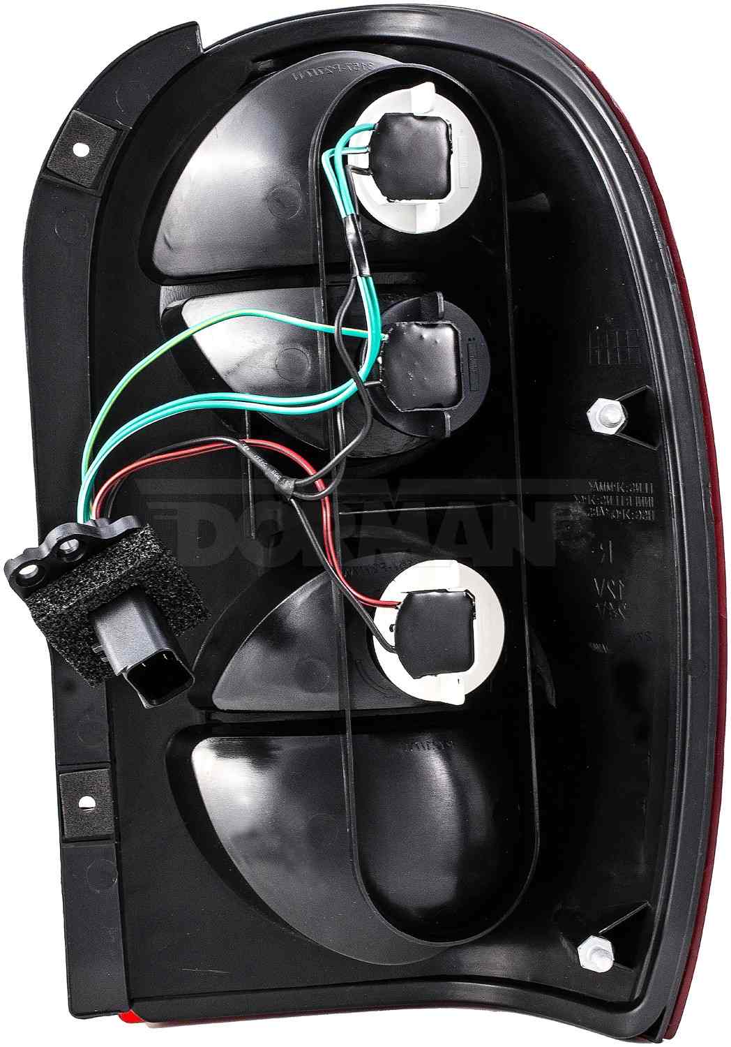 Dorman Tail Light Assembly with Original Design for 2004-2005 Jeep Liberty