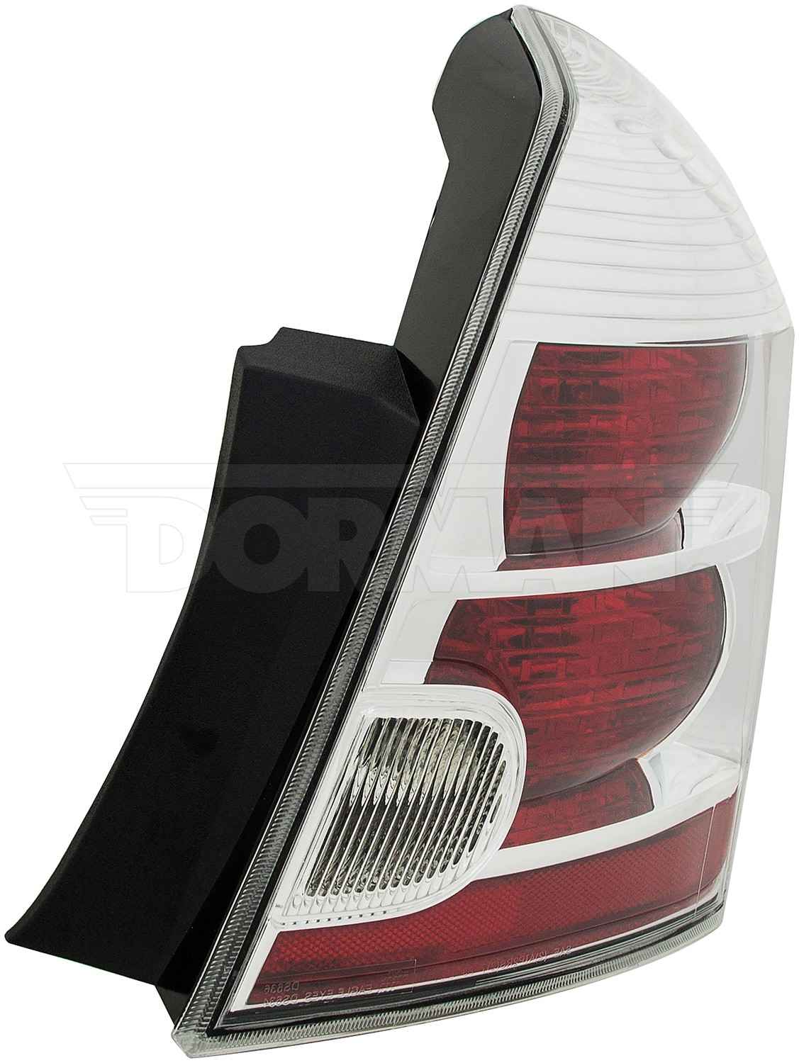 Dorman Tail Light Assembly Easy Installation for 2009-07 Nissan Sentra 1611377